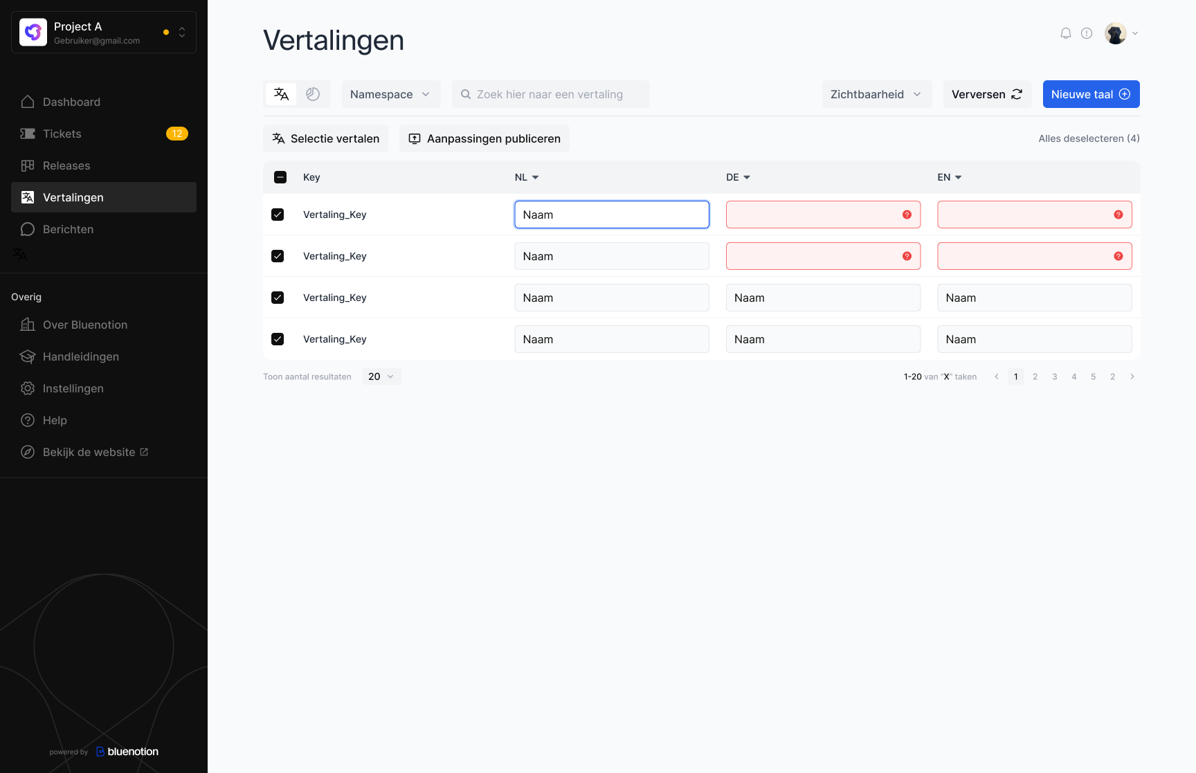 high fidelity taal gegenereerd